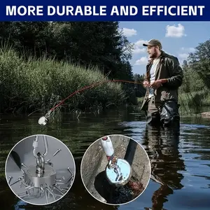 Professional Magnet, Fishing Tool Kit, Strong Pickup Tool, Corrosion-Resistant, Suitable for Deep Sea River Fishing