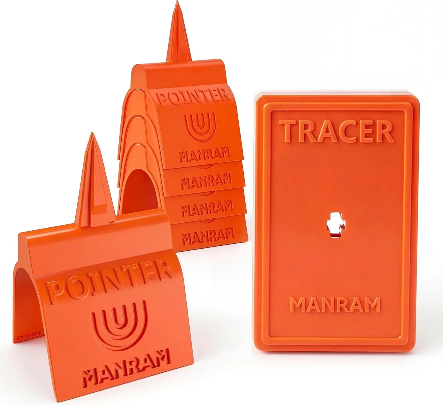 Drywall Outlet Marker Set of 5 - Drywall Electrical Box Locator & Tracer Tool, Outlet Marker for Drywall Installation, Professional Drywall Tool for Accurate Cutouts