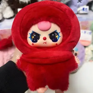 QIQI-Baby Three Children's Wonderland Series Mystery Boxes Bag Pendant Bunny Plush Dolls Soft Collectibles Hidden Style 1 Hidden Probability:1/108