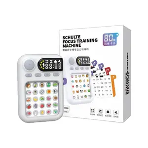 Smart Schulte Concentration Training Machine Early Education Infant Enlightenment Learning Machine English Version Music Sound