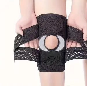 2pack Knee Support Brace for Men Women, Adjustable Compression Sleeve Wrap Patellar Pad Tendon - Arthritis Pain, meniscus tear, Injury Recovery, Running, Workout