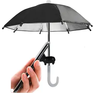 Beach mobile phone, sunshade umbrella, toy decoration, super small umbrella, photography prop umbrella, Portable Folding Umbrella, Portable Foldable Umbrella