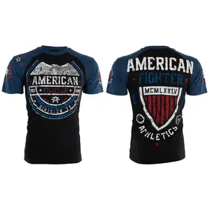 American Fighter men's t-shirts Sherman Eagle Black