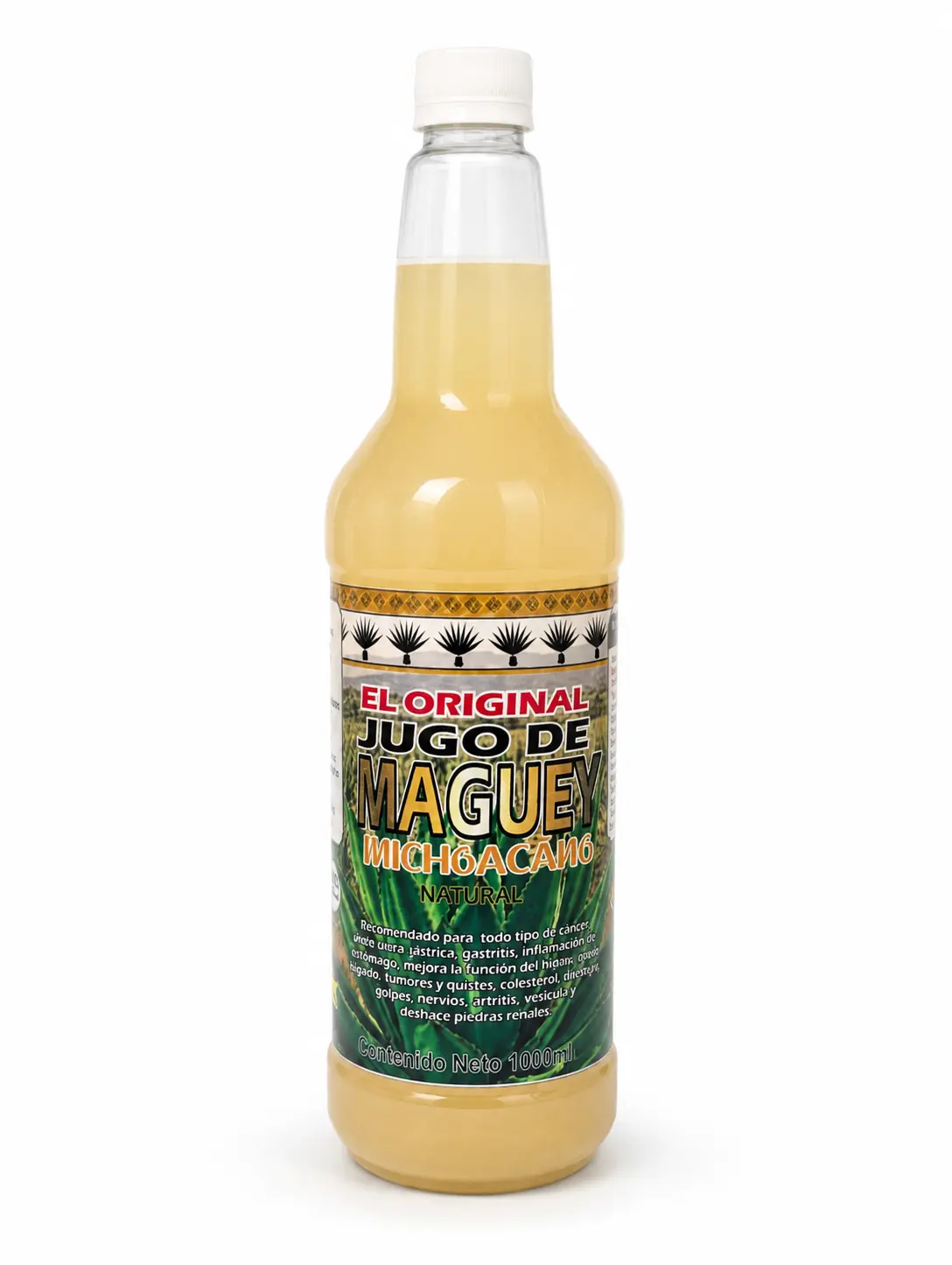 El original jugo de Maguey Michoacano Natural 1lt.