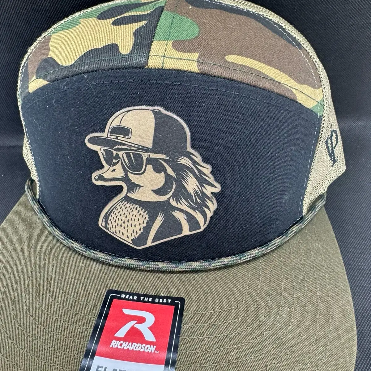 Mullet Duck Hat Richardson 168 flat bill with SnapBack snapback  hats
