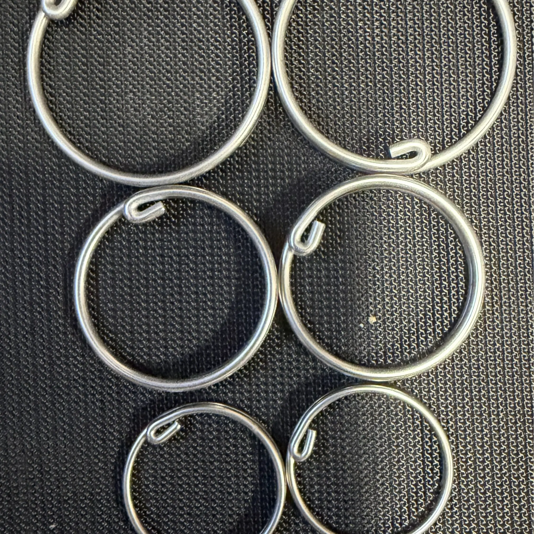 EZ Slide-On Key Ring (6-Pack)(2S/2M/2L)