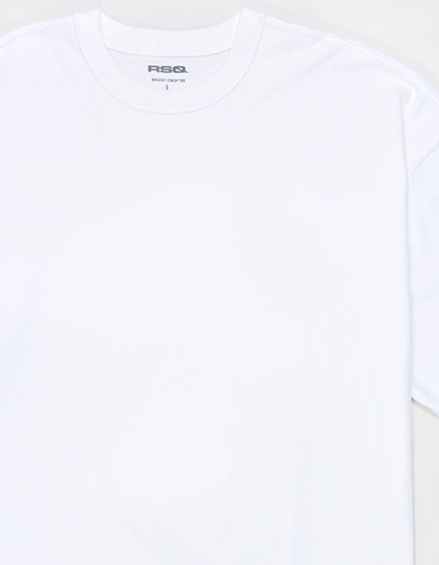 RSQ Mens Baggy Crop Tee