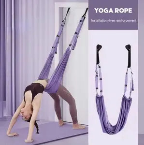 Aerial Yoga Stretch Strap, No-Install Resistance Band for Leg Stretching, Dance, Ballet and Gymnastics