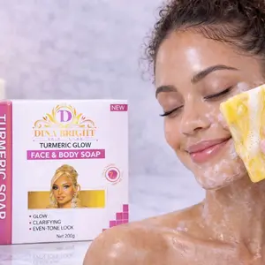 TUMERIC GLOW FACE & BODY SOAP.