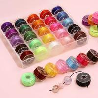 15-25color Crystal Elastic Strings-0.8mm/6m