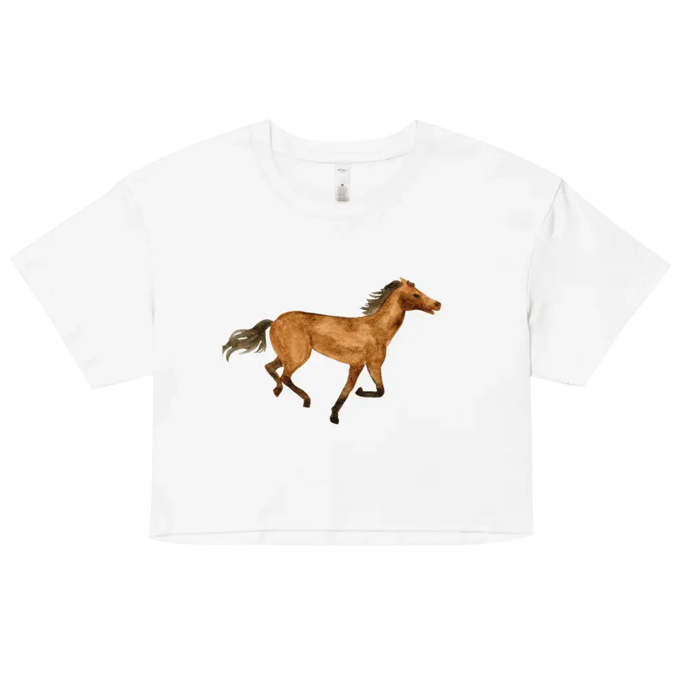 Horse Crop Shirt