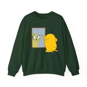 Adventure Time Jake the Dog Makeup Sweatshirt