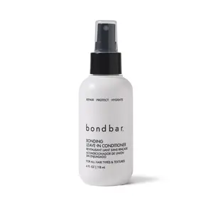 Bondbar Bonding LeaveIn Conditioner, Adds Moisture, Tames Frizz, Cruelty Free, Vegan, Paraben Free, 4 Oz