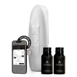 AromaPlan Smart Diffuser Plug-In Waterless — White — with 2 Diffuser Oils