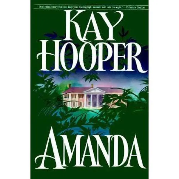 Used Literature Book - "Amanda" by Kay Hooper (Hardcover, English) - Fiction Book, Novel with Chilling Attempt on Her Life for Suspenseful Reading