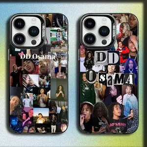 DD O-Osama Rapper Phone Case For iPhone17, 16,15,14,13,12,11,Mini,Pro,E,MAX Gray Matte Silicone Black Cover