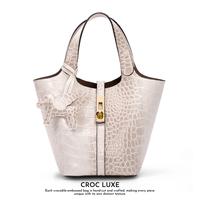 CROC LUXE-beige