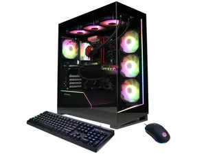 CyberpowerPC Gaming Desktop PC GM70928 AMD Ryzen 7 7800X3D 32GB DDR5 1TB NVMe SSD GeForce RTX 5070 Windows 11 Home