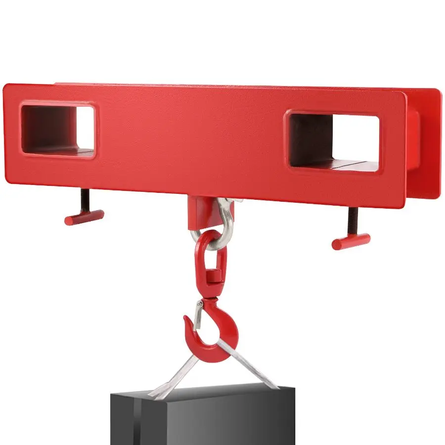 【Summerfinds】 Titan Swivel Hook Lifting Hoist - 4400 lbs Capacity Mobile Forklift Crane, Heavy-Duty Automotive Tool with Auto Parts Accessories for Vehicle & Car Repair Lifting Tasksdealsforyoudays