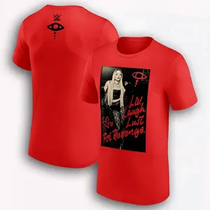 Liv Morgan Lust for Revenge T-Shirt, Mens Womens WWE Fan Apparel, Wrestling Slogan Tee, Casual Wrestling Gift for Him and Her