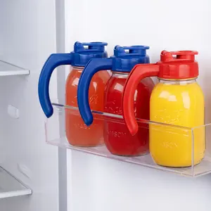 Soligt Mason Jar Lids, 2 Pack Wide/Regular Mouth Lid, Airtight & Leak-proof Seal, Dishwasher Safe,Lids for Mason Jar Pitcher and Cold Brew Coffee Maker,  Drinkware, not included Jar