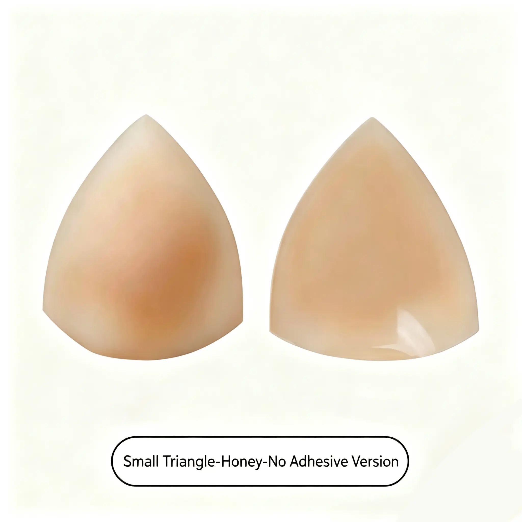 Small triangle Cream No Adhesive Version