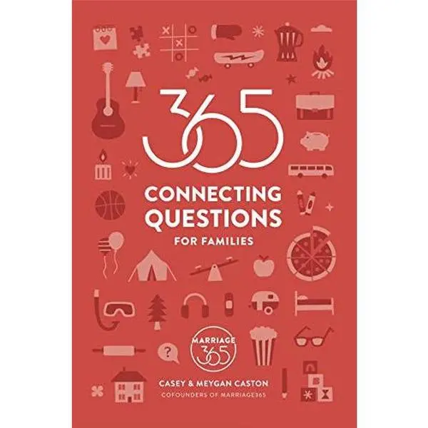 USED Book - 365 Connecting Questions for Families by Casey Caston (Unknown) - English