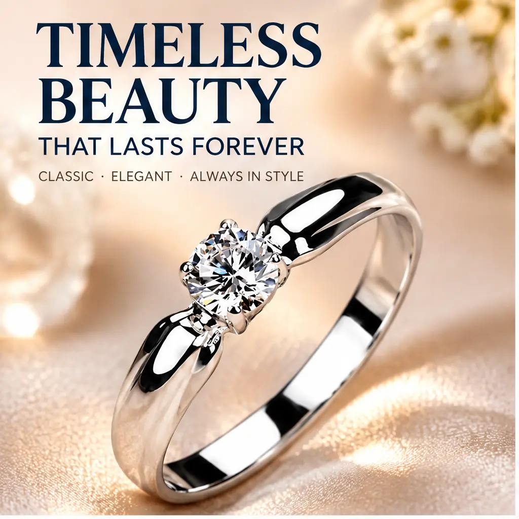 Women's Sexy Lab-Grown Ruby Ring - 4-Prong Gold-Tone Zircon Copper Band, Simple Elegance Female Jewelry for Daily Wear, Engagement Gift