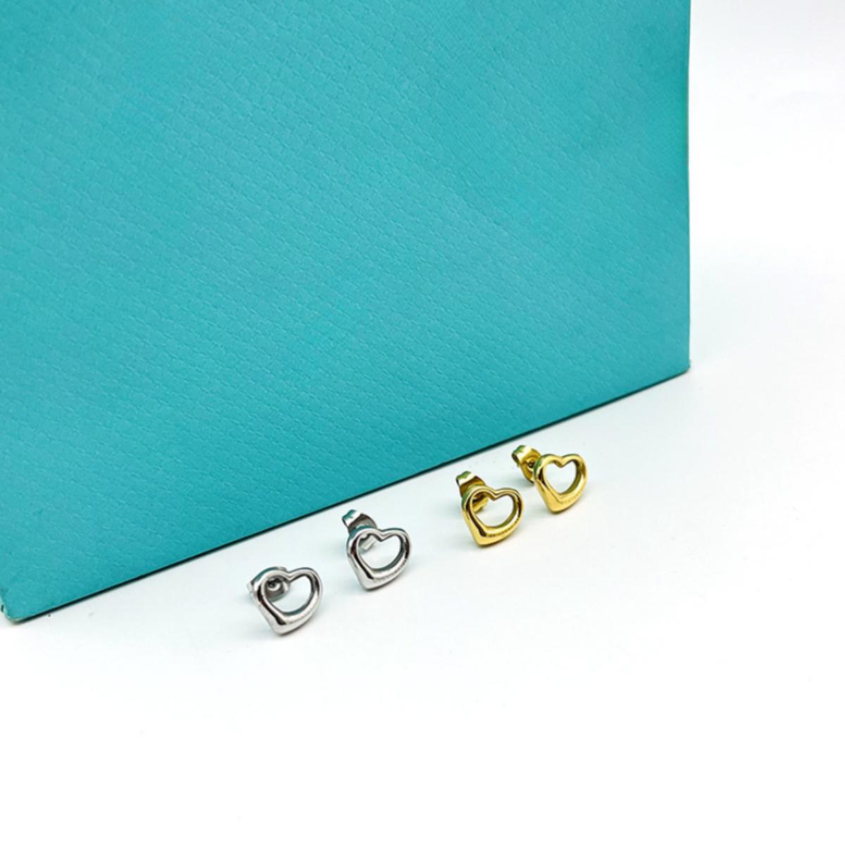 Unique Reversible Heart Stud Earrings for Women, Artistic Double-Sided Enamel Statement Earrings, One-of-a-Kind Ear Accessory for Daily Wear, Trending Jewelry Gift