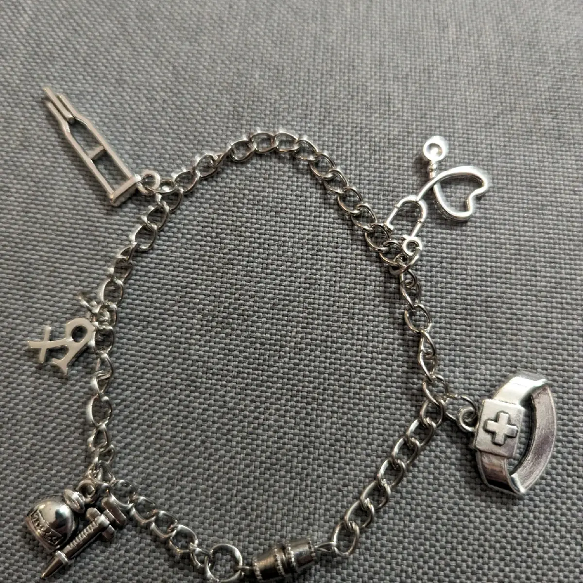 Nurses charm bracelet