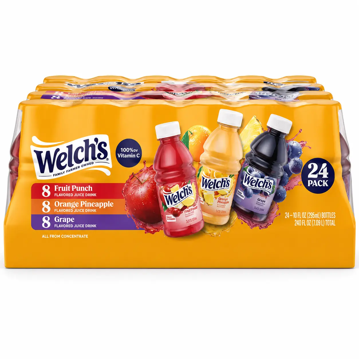 Welch's Variety Pack (24-Pack) | Delicious Real Fruit Juice Drinks