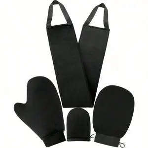 Self Tanning Mitt Applicator - Elastic Wrist Tan Mitt Applicator Microfibre Tanning Lotion Applicator Self Tanning Glove Sunless Tanning Mitt Streak Free Tan for Tanner Spray Mousse Lotions