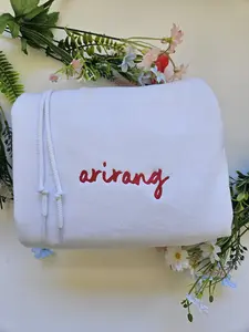 Arirang Inspired Embroidered Hoodie Sweatshirt