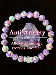 Natural Stone Beaded Bracelet, Elegant Jewelry Bracelet, Fashionable Jewelry for Women & Men, Trendy All-match & Exquisite Jewelry for Birthday Gift