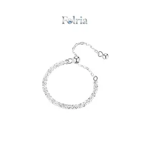 Women’s solid-color soft chain stacking ring | versatile accessory | suitable for everyday wear and formal occasions | adjustable open design