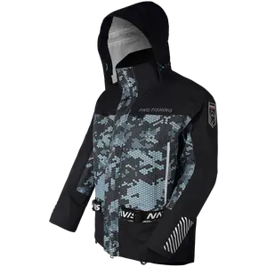 Ice Fishing Jacket: Mud-Resistant Tactical Fishing Gear, Reflective for ATV & UTV Riding