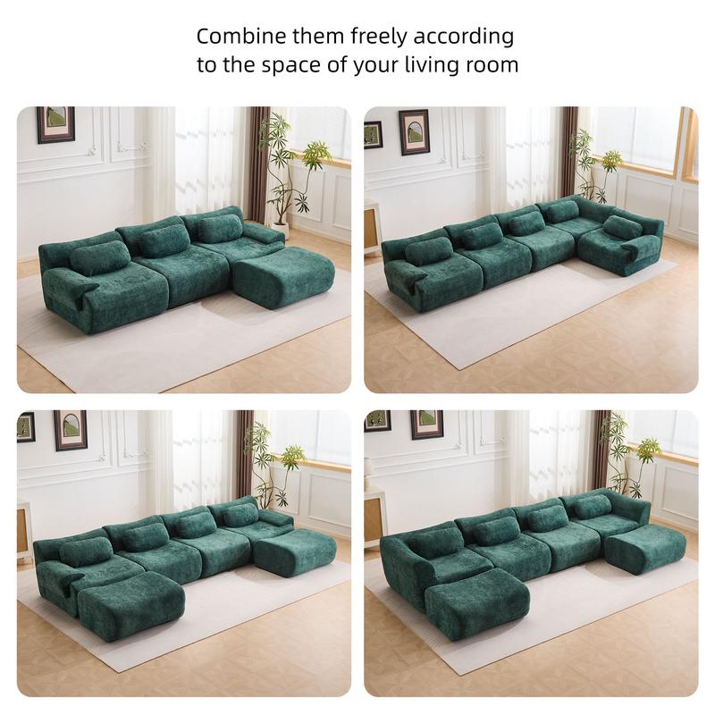 QAK 184" Living Room Bone-Free Sofa Set Cloud Modular Sofa Boxed, Memory Foam Modern Sofa, Large Comfort Compression Sofa, Compact Space Bedroom Apartment Two-Person Sofa QAK 184" Living Room Bone-Free Sofa Set Cloud Modular Sofa Boxed, Memory Foam Modern Sofa, Large Comfort Compression Sofa, Compact Space Bedroom Apartment Two-Person Sofa