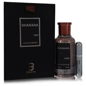 BHARARA King Men's Eau de Parfum 3.4 oz | Citrus, Fruity & Musk Cologne