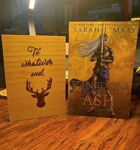 Officially Licensed Throne Of Glass To Whatever End Wooden Plaque Decor Signs