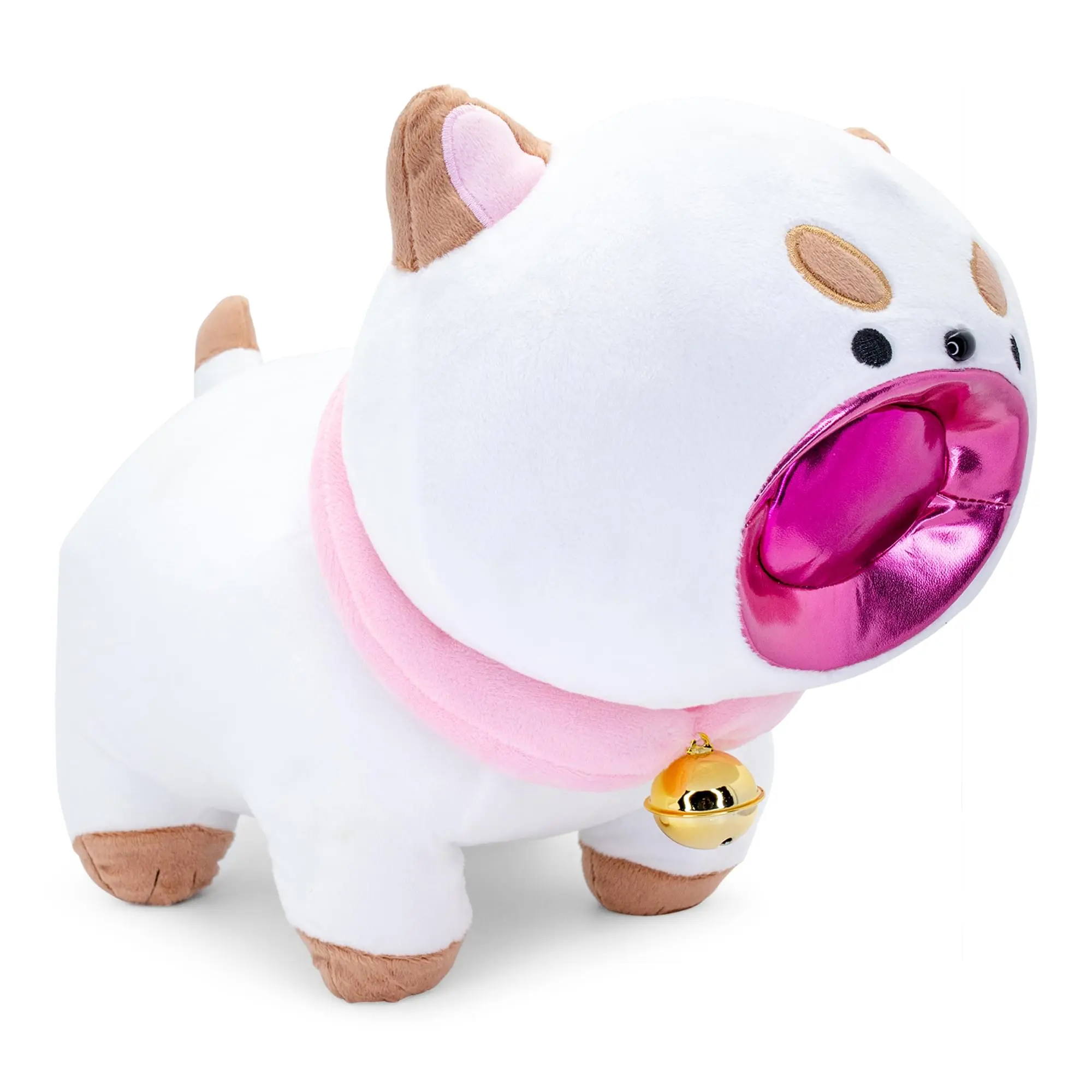 Bee and PuppyCat 16-Inch Collector Plush Toy | Laser Mouth PuppyCat, Cute Stuffed Animal, Stuffed Animal Gifts