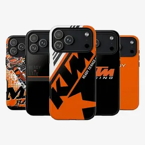 KTM Super Adventure 1290 "Ready to Race" iPhone Case – Premium Biker Edition Protective Compatible with iPhone 17, 16, 15, 14, 13, 12, 11, X & Galaxy