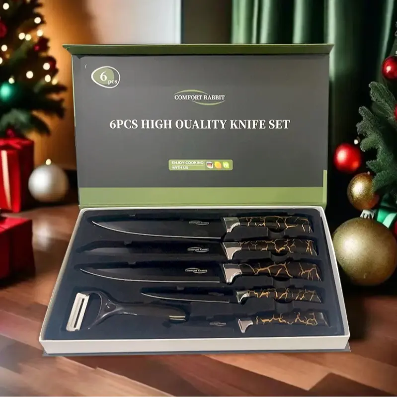 CN-KIT-6PC-BLACK-GOLD-MARBLE