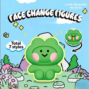 LINE FRIENDS minini Dual-Expression Magic · Face-Changing Blind Box Surprise Series