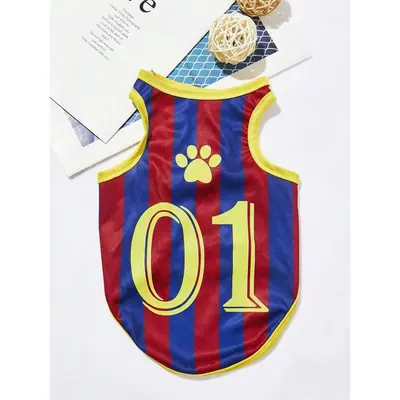 Barcelona Jersey for Dog TikTok Shop1
