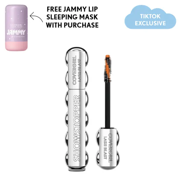 COVERGIRL Lash Blast Showstopper Mascara, Makeup Products, Buildable Intense Volume, Dual-Material Double Take Brush, Conditioning Complex, Long-Lasting Wear