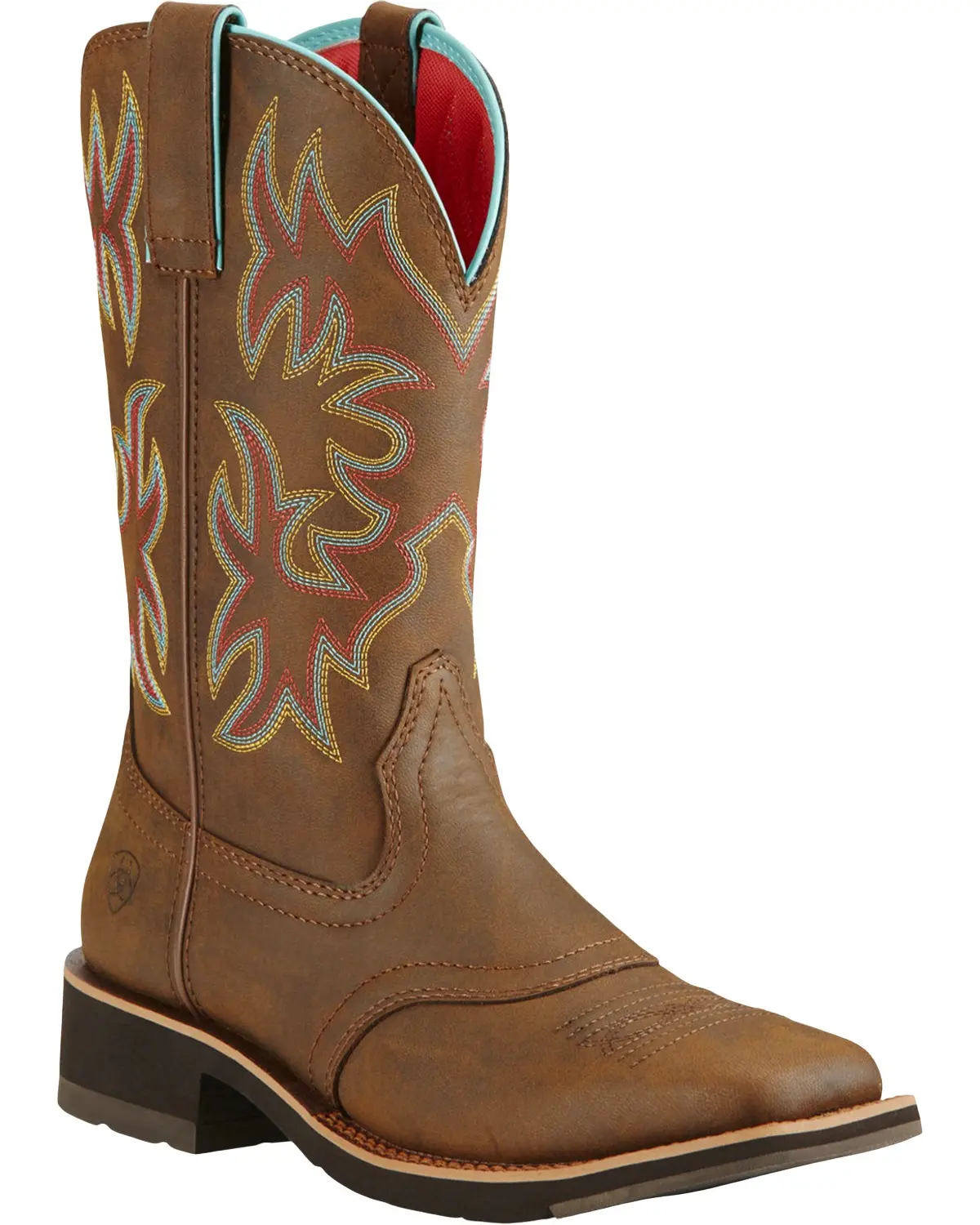 Ariat Women's Women'S Delilah Western Performance Boot Broad Square Toe - 10018676