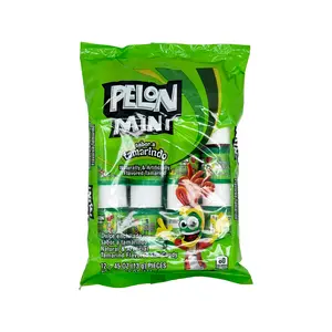 Pelon Pelo Rico Mini – 12 Count Bag Tamarind Squeeze Candy with Chili Mexican Candy Dulces Mexicanos Tamarindo, Chile, Spicy