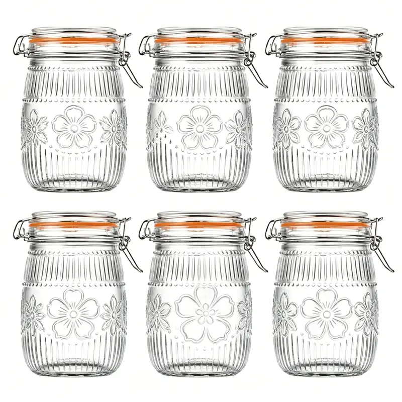 32 oz Wide-Mouth Vintage Mason Jar with Airtight Lid – Halloween Candy Jar for Kitchen Storage, Pickling, Fermenting, Meal Prep, Overnight Oats, Jam, Fruit, and Snacks – Kitchen Storage Container and Accessories