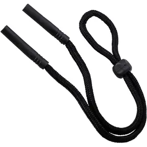 Black Sports Safety Glasses Sunglasses Holder Eyeglasses Neck Cord String Retainer Strap