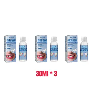 Temporary Tooth Filling Denture Kit, Moldable Dental Gel Dentures, TemporaryFillings Cavities and Teeth Fillings, Oral false tooth fake mouldable denture broken teeth replacement denture kit filling denture